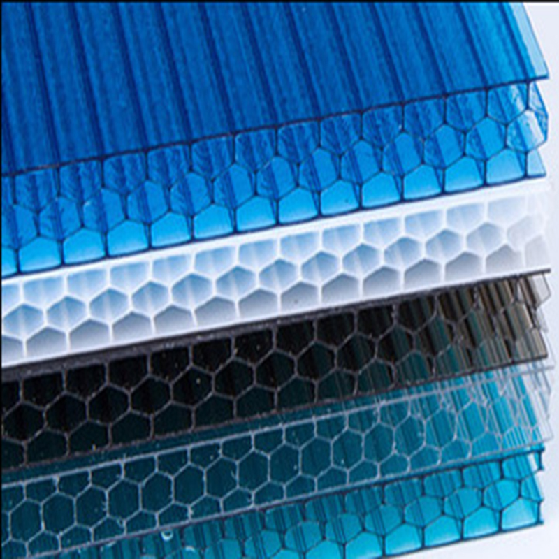 Multi Mur Nid D'abeille Feuille Polycarbonate/PC Feuille Creuse/Panneau