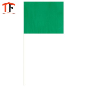 Bendera Irigasi Penanda 4X5 Kustom dengan Staf Plastik - Product Image 4