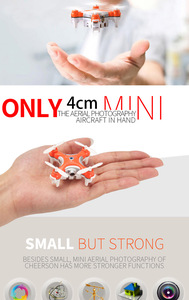 Cheerson-Mini Dron <span class=keywords><strong>CX</strong></span>-10C de Control remoto para niños, juguete infantil de 2,4G, 4 canales, 6 ejes, con cámara RC, <span class=keywords><strong>3</strong></span> velocidades de vuelo, luz LED - Product Image 6