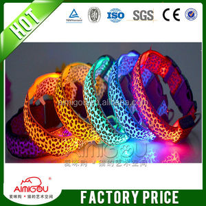 15 anos usine aimigou coloré électrique <span class=keywords><strong>pas</strong></span> <span class=keywords><strong>cher</strong></span> gros <span class=keywords><strong>collier</strong></span> de <span class=keywords><strong>chien</strong></span> led - Product Image 2
