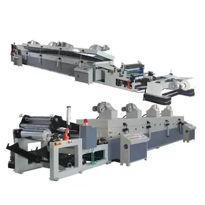 KZFH-W wet lamination machine automatic foil film wet type lamination machine