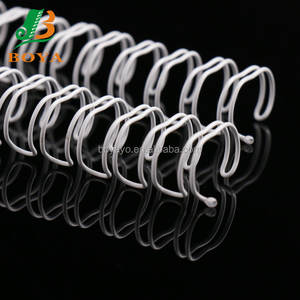 Nylon Tráng Kim Loại Ràng Buộc Vòng Xoắn Ốc Máy Tính Xách Tay Dây Xoắn Ốc Ràng Buộc Vòng Đôi Vòng Ràng Buộc Wiro - Product Image 2