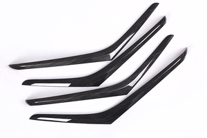4 pz Per Mercedes benz <span class=keywords><strong>W222</strong></span> Classe S S320 Auto-styling ABS Scuro Grano di Legno Porta Interna Strisce di Decorazione trim - Product Image 2