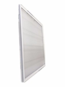 Placa de cristal Industrial de 600*600*55mm, Panel LED cuadrado de luz, parte trasera de plástico de 6000K para Hospital, escuela, sala de estar, oficina, <span class=keywords><strong>2</strong></span> años - Product Image 3