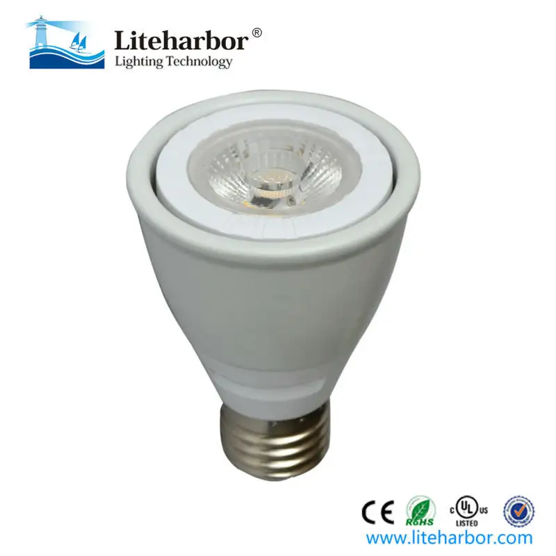 RoHS ul được liệt kê lumen 580 85-265V ac 8W dẫn dimmable lõi ngô PAR20 bóng đèn