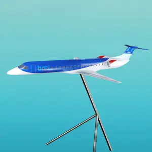 Embraer ERJ-145 BMI Maßstab 1:30 Modus 120cml Flugzeug Modell