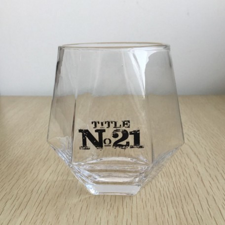 Wholesale glass whisky cup personalized unique whiskey glasses
