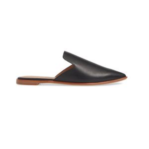 Chaussures larges en cuir pour femmes, mules, sandales pour dames, demi-chaussure, mode - Product Image 1