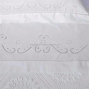 Literie en coton brodée à la main - Product Image 4