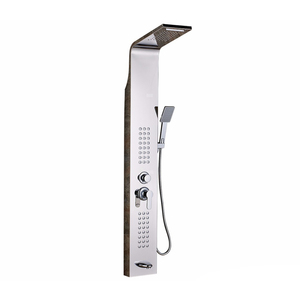 Offres Spéciales Style Moderne Thermostatique Robinets <span class=keywords><strong>de</strong></span> <span class=keywords><strong>salle</strong></span> <span class=keywords><strong>de</strong></span> <span class=keywords><strong>bain</strong></span> en acier Inoxydable Panneau <span class=keywords><strong>de</strong></span> <span class=keywords><strong>Douche</strong></span> - Product Image 2