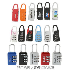 Petite serrure à combinaison de peinture de dessin animé, classique, pas cher, vente chaude, CH-07A - Product Image 5