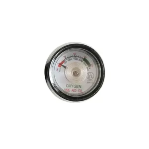 Medical oxygen spiral tube pressure gauge High pressure gauge