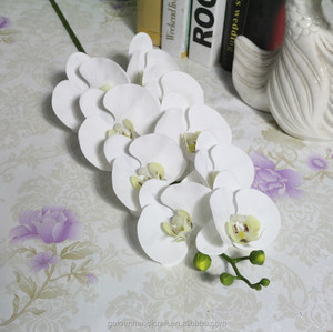 Diseño de fábrica Real Touch Phalaenopsis Orchid High Latex Navidad Halloween Graduación Día DE LA MADRE Eventos de Pascua Venta caliente - Product Image 5