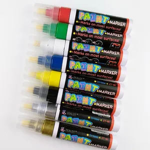 Hot Paint Marker for shoes Suede Fabric and Soft Stain Remover Pen 8mm Round Medium Point White And Black Sneaker Marker