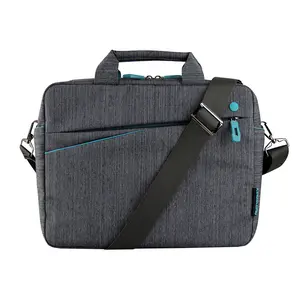 15 Inch हल्के वजन नायलॉन Messager लैपटॉप बैग कंधे का पट्टा के साथ