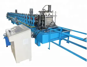 10-15 M / Min Automatic Rain Gutter Roll Forming Machine With Panasonic PlC Control System