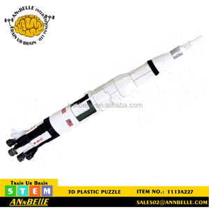 Câu Đố Lắp Ráp Nhựa 3D Khối Tàu Vũ Trụ Khối Không Gian Trạm Vũ Trụ Khối - Product Image 5