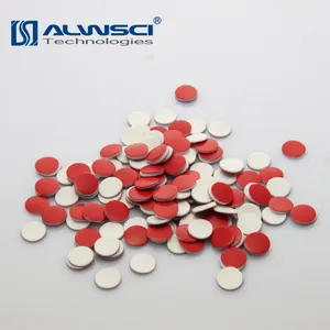 PTFE blanc silicone 1mm d'épaisseur flacons gc Septa 9mm