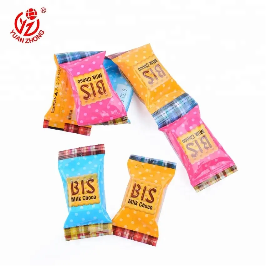 low price custom heat seal sachet candy chocolate bar packaging for sale