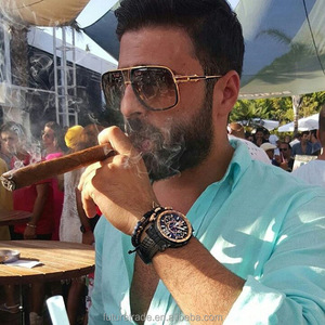 designer oversized aviator sunglasses