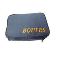 Ensemble de 8 boules de pétanque en acier inoxydable, jeu de jardin, étui de transport extérieur