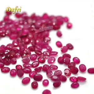 Đẹp Hình Bầu Dục Hình Tự Nhiên Của Ruby Cho Thiết Kế Đồ Trang Sức