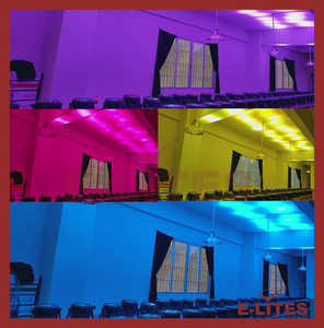 Las Luces Led Para Conciertos, Wash Light Led Light 54Pcs DMX 512, Chế Độ Master/Slave. Sử Dụng Ngoài Trời RGBW Toàn Dải IP65 -40 - 45 85 - Product Image 5