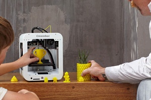 Impresora 3D Createbot Super <span class=keywords><strong>Mini</strong></span>, Estructura Cúbica Core XY Estable, Segura, Regalo Digital para Niños, Juguete Portátil - Product Image 5