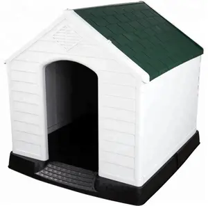 애완 동물 방수 플라스틱 개 쉼터 야외 겨울 집