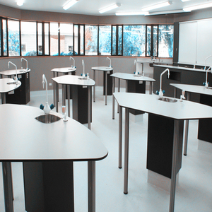 Brikley superficie <span class=keywords><strong>mate</strong></span> laboratorio encimera HPL laminado de <span class=keywords><strong>alta</strong></span> presión material - Product Image 4