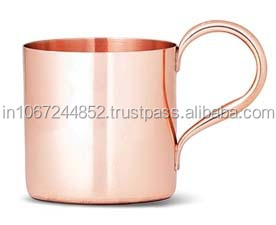 Premium Moscow Mule Mug Accessoires de verres en cuivre pur par le fabricant de métal Article de bar promotionnel - Product Image 2