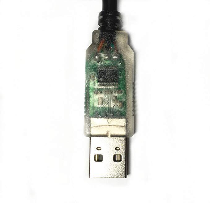 Câble USB Vers RS232 DB25 Mâle - Adaptateur Série Pour CNC, PLC, Modem