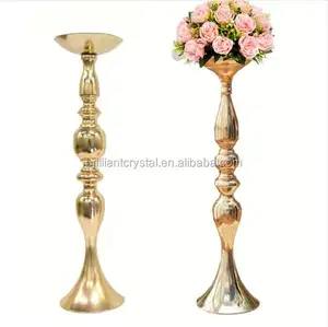 Höhe 50 cm Metall Kerzenhalter Blumenvase stehen Hochzeit Herzstück Event Straße Blei Blumen regal