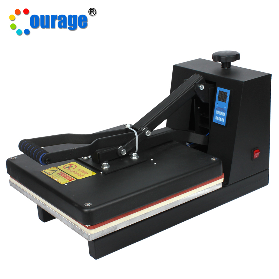 Presse à Chaleur Manuelle Portable 15x15 Pouces - Pour Sublimation Sur T-shirts - NEUVE Sous Emballage