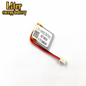 Plug 2.5-2 P 702025 300 mah 3.7 v rechargeable lipo battery li ion polymer battery Solar lithium battery with PCM - Product Image 2