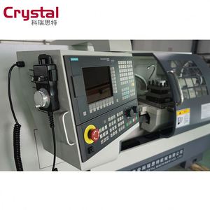 2 trục máy tiện quay máy CNC tháp pháo Lathe ck6140b - Product Image 4