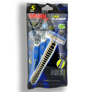 D317L cabeza pivotante triple hoja de afeitar para los hombres, hoja de afeitar de los hombres - Product Image 5