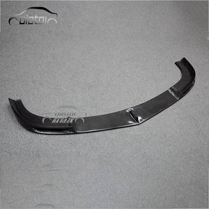 <span class=keywords><strong>V</strong></span> Stile Carbonio Mento Spoiler Winglet Splitter Paraurti Anteriore Lip per Mercedes Benz W204 C63 Auto Body Kit - Product Image 2