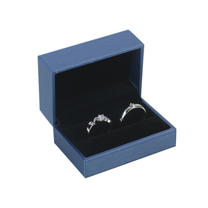 Vendita all'ingrosso a 1 Pezzo Personalizzato Logo di Qualità Oro <span class=keywords><strong>Argento</strong></span> Blu di Imballaggio Anello Box Contenitore di Monili Del Braccialetto Della Collana Del Pendente Dei Monili Box Set - Product Image 3