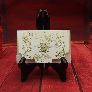 Kartu Undangan Pernikahan <span class=keywords><strong>Quilling</strong></span> Kertas TERBARU 2017, Kartu Undangan Pernikahan Kecil Desain India - Product Image 5
