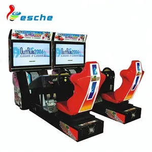 Distancer racing jeu double joueurs arcade jeu de conduite automobile machine