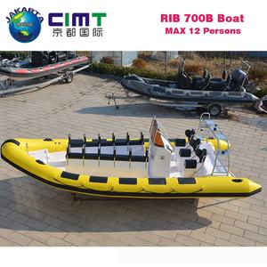 Barca a vela per passeggeri ampiamente usata in vendita 2022 CE 15 persone barca in vetroresina leggera ad alta velocità Sport Yacht 7M - Product Image 2