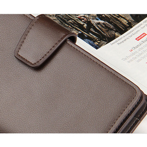 <span class=keywords><strong>Portafoglio</strong></span> Clutch da <span class=keywords><strong>Uomo</strong></span> in Pelle PU con Funzione Impermeabile, Fodera in Poliestere, Chiusura Lunga Aperta per Cellulare - Product Image 3