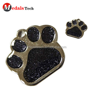 Prix usine différente peint à la <span class=keywords><strong>bombe</strong></span> couleur rempli logo personnalisé humains chien tags - Product Image 6