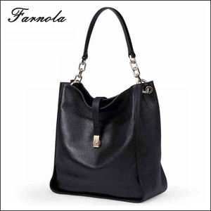 Nuova Borsa da <span class=keywords><strong>Donna</strong></span> OEM in Vera Pelle, Borsa a Tracolla in Stile Europeo - Product Image 2