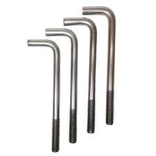 Handan โรงงาน <span class=keywords><strong>J</strong></span> สลักเกลียวรากฐาน M12 <span class=keywords><strong>M20</strong></span> M30ชุบสังกะสี - Product Image 4