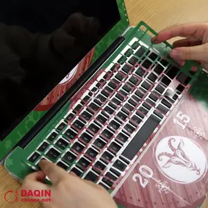 Daqin 15.6 dizüstü bilgisayar klavye cilt kapağı dell laptop için cilt için laptop