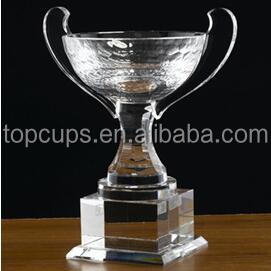 CRYSTAL <strong>GOLF</strong> TROPHY FOOTBALL <strong>GLOBE</strong> <strong>BALL</strong> TROPHY - Product Image 3