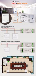 TUV Được Liệt Kê 1CH DALI AC Đẩy Swith SR-2303S - Product Image 6