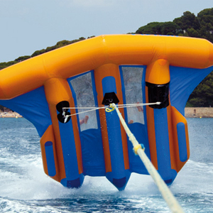 Deportes Acuáticos playa juego inflable del agua Fly Fish Barco de plátano inflable Flying Fish tubo remolcable - Product Image 3